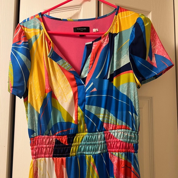 Tahari Multicolor Maxi Dress - Picture 2 of 4